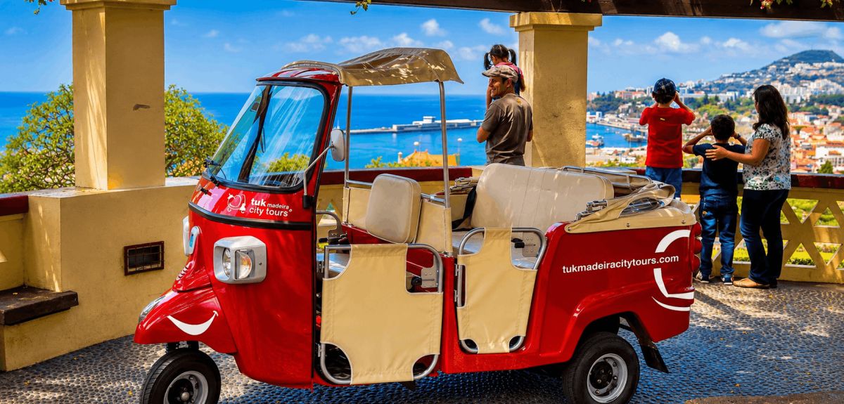 Tuk Madeira City Tours, we invite you to see Madeira from a new perspective.